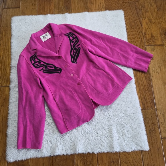 Feastwear Tops - Feastwear Dorothy Grant Button Up Shirt Women's Large? Yukon Haida Art Canada